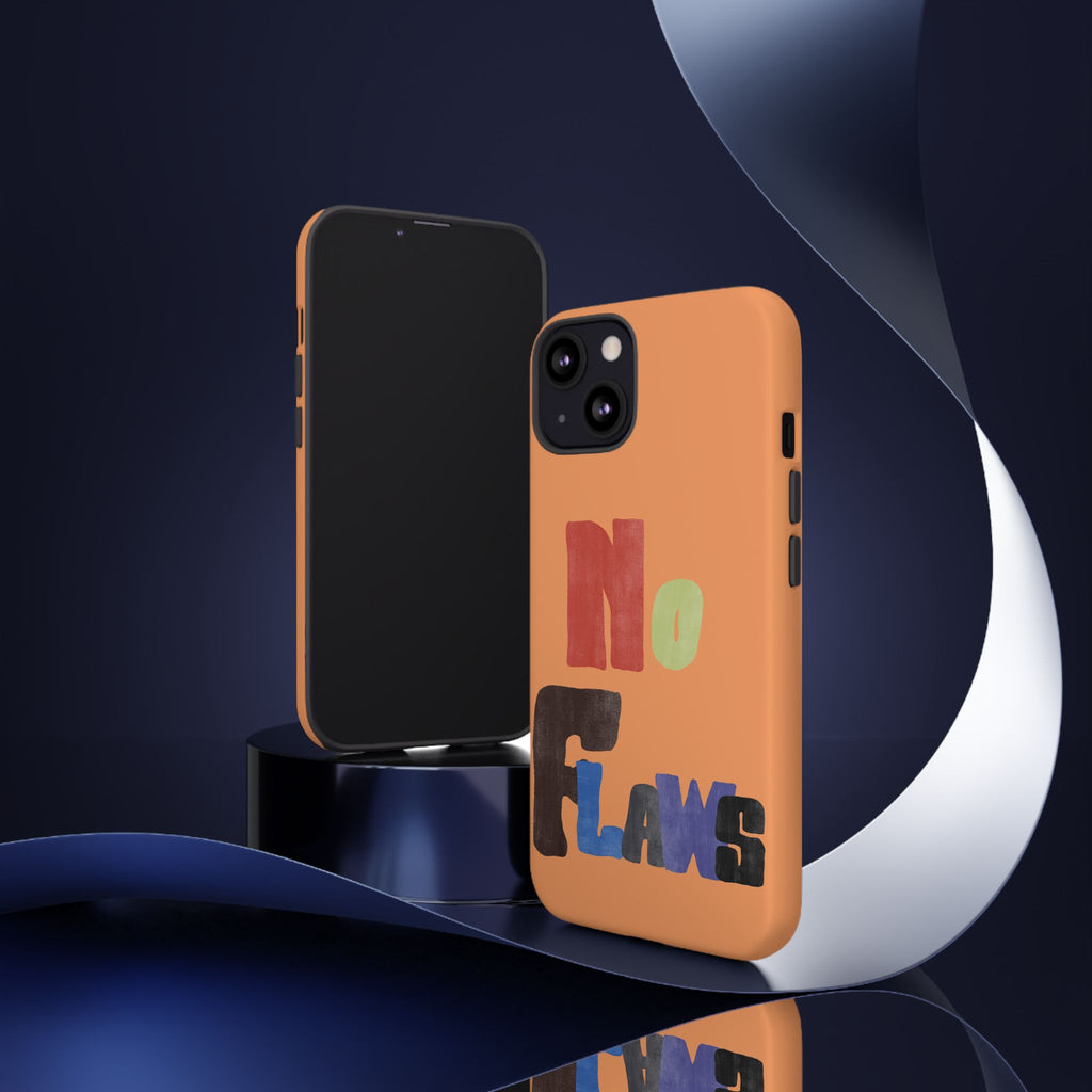 "No Flaws" Retro Hand-Lettered Protective Cover