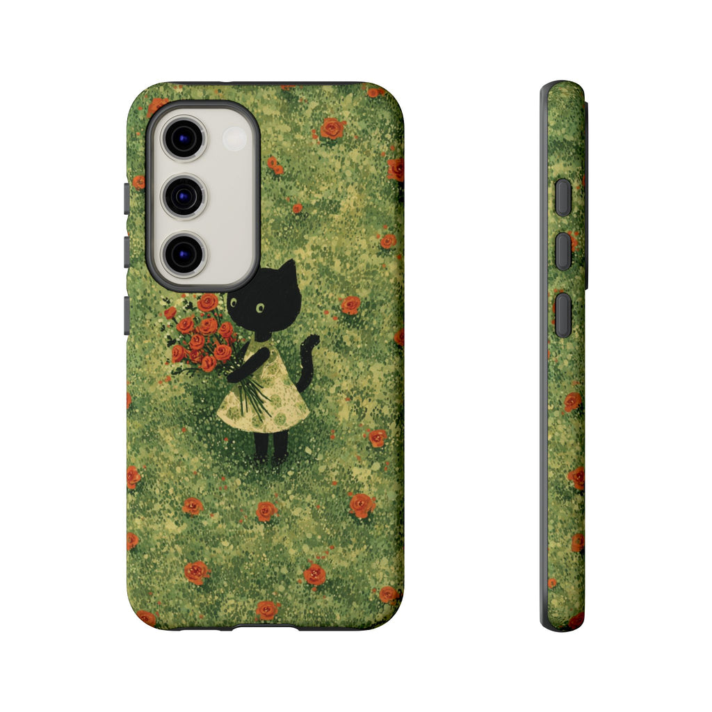 Cute Cat Tough Cases for Cat Lovers, Gifts for Her, Pet Owner Accessories