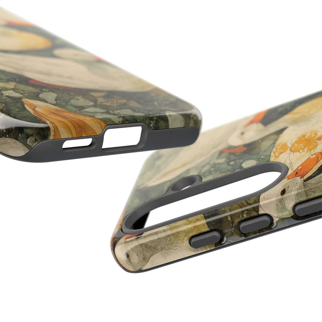 Duck-Themed Phone Case, Quirky Phone Cover, Nature Lover Gift