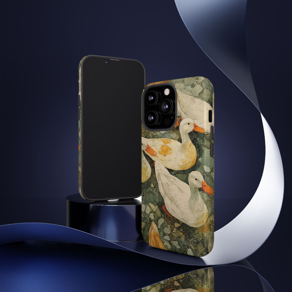 Duck-Themed Phone Case, Quirky Phone Cover, Nature Lover Gift