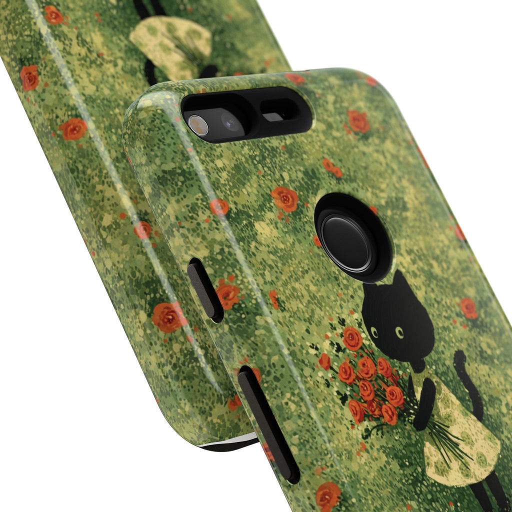 Cute Cat Tough Cases for Cat Lovers, Gifts for Her, Pet Owner Accessories