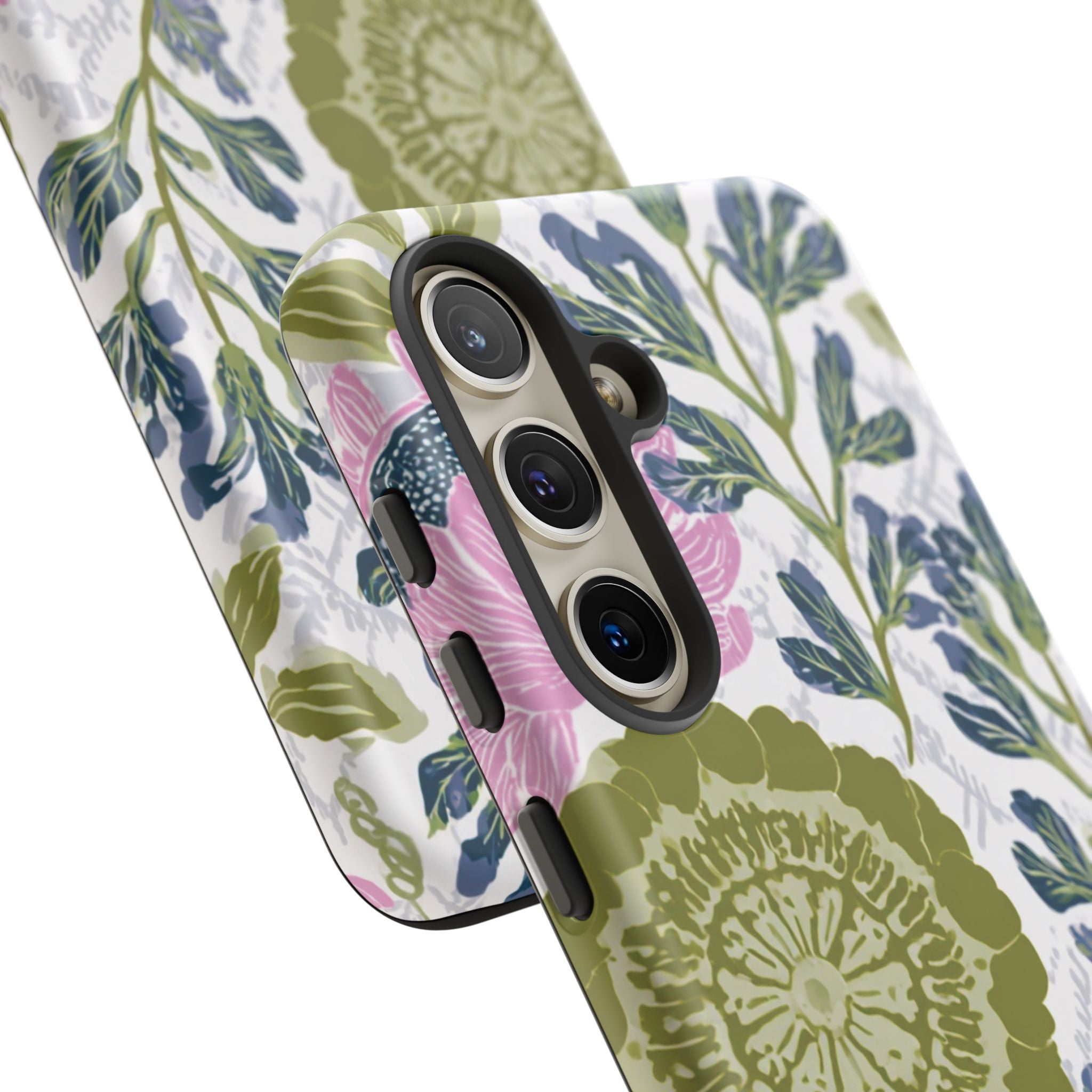 Floral Phone Case, Tough Cases with Elegant Design, Stylish Phone Accessories