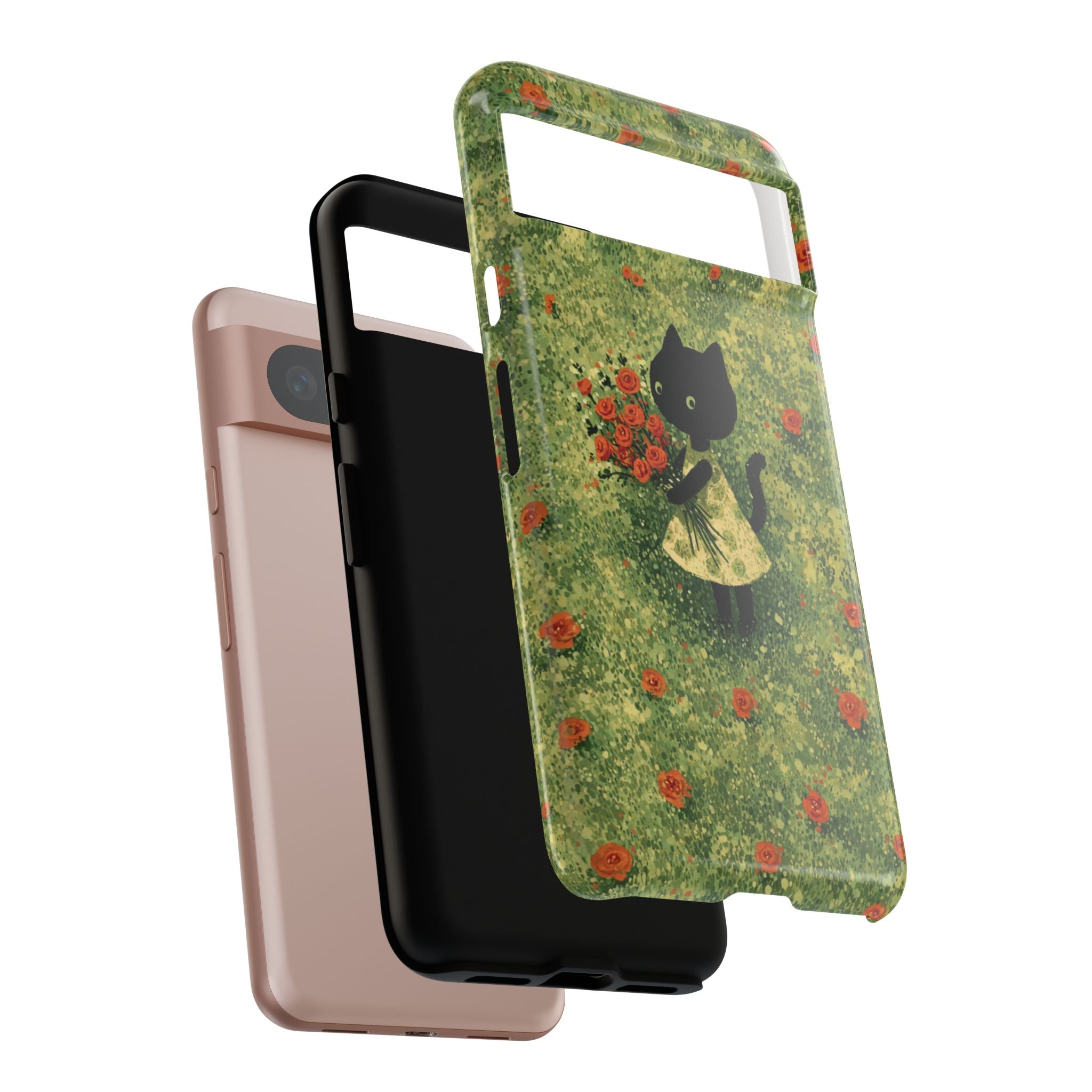 Cute Cat Tough Cases for Cat Lovers, Gifts for Her, Pet Owner Accessories