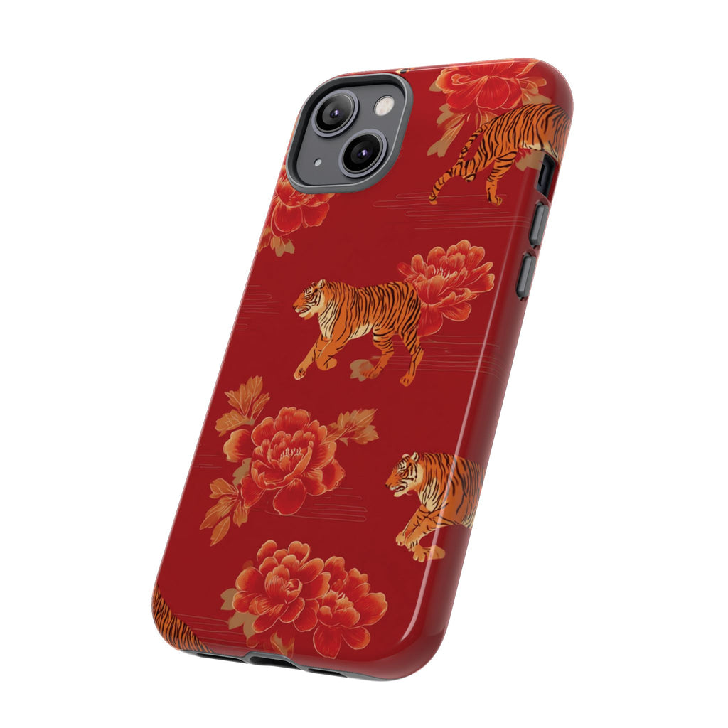 Bold Tiger Phone Case, Wild Animal Lover Gift, Stylish Phone Cover