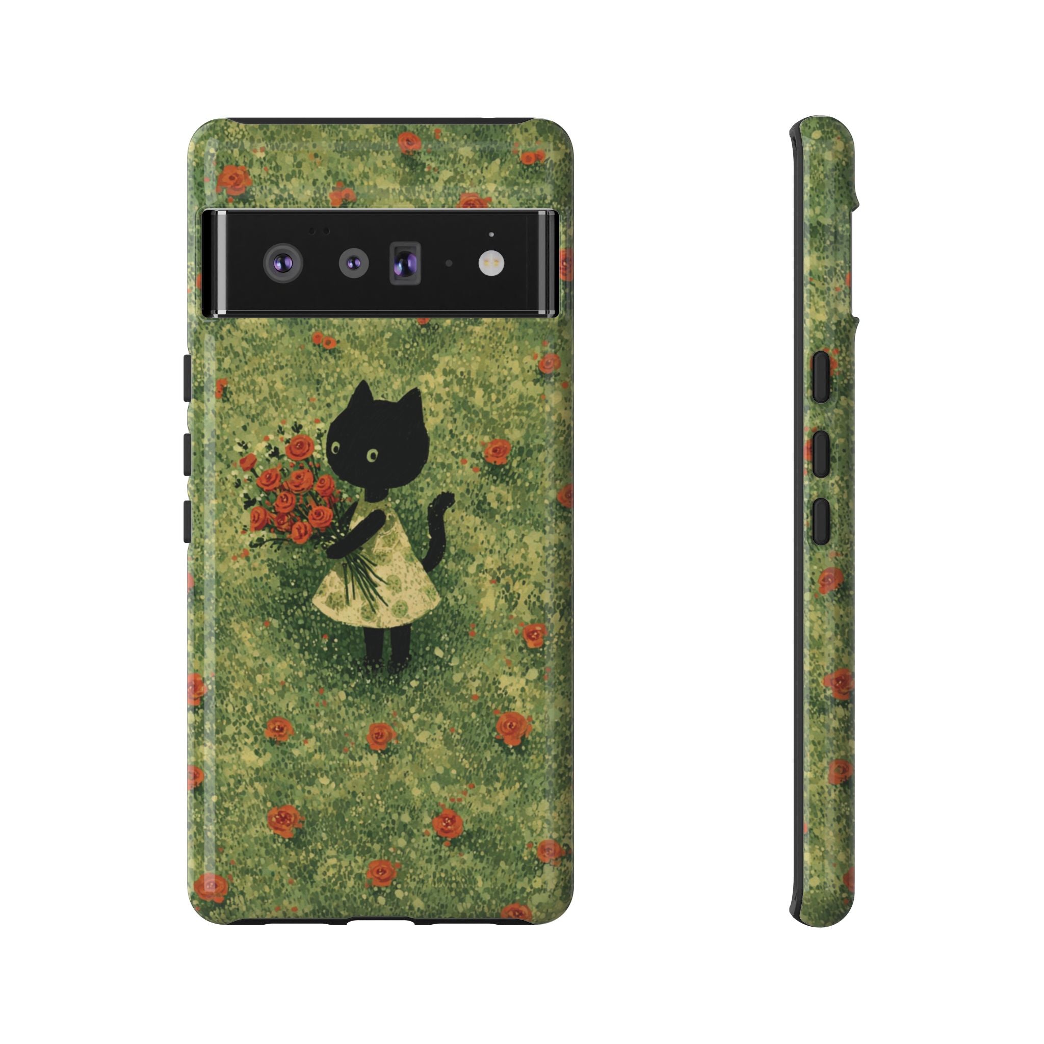 Cute Cat Tough Cases for Cat Lovers, Gifts for Her, Pet Owner Accessories