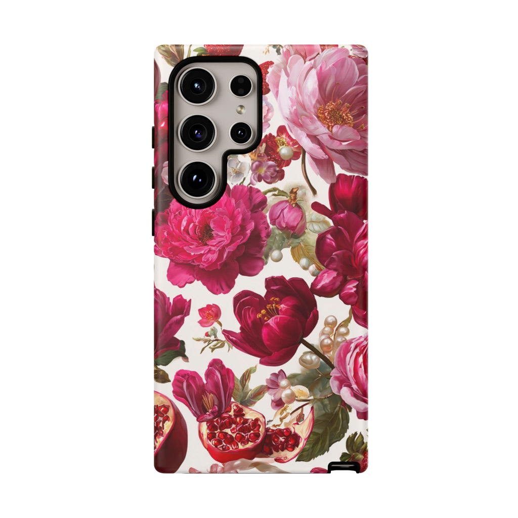 Floral Phone Case, Tough Floral Case, Flower Design