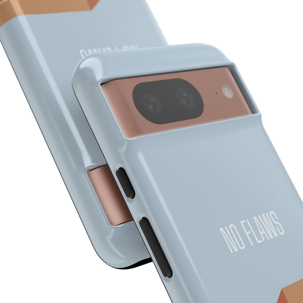 Minimal Desert Illustration “No Flaws” Protective Tough Case