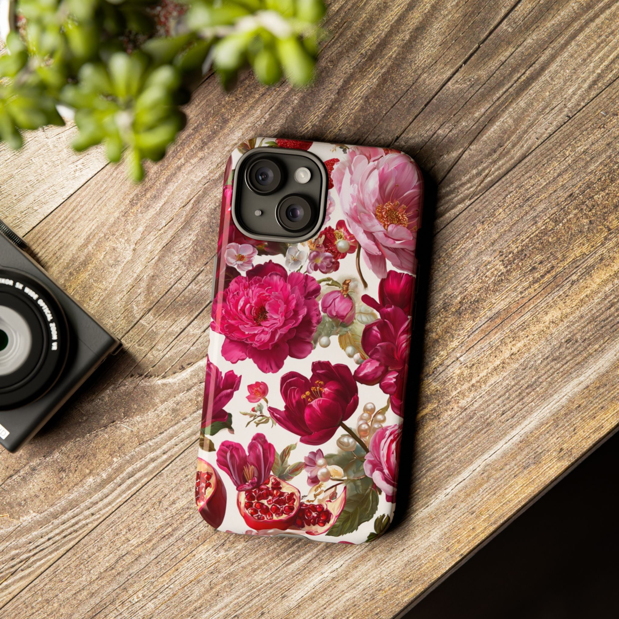 Floral Phone Case, Tough Floral Case, Flower Design