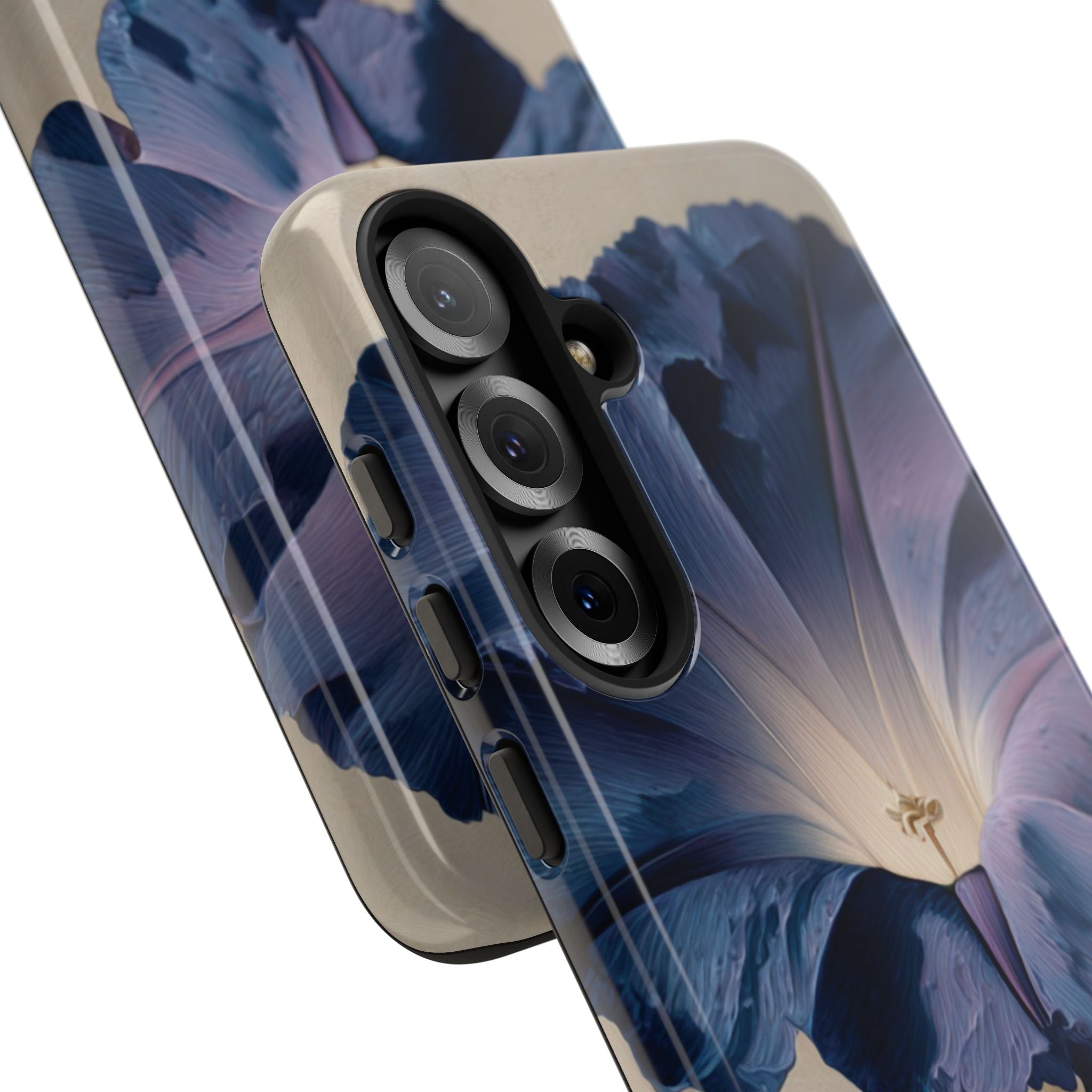 Floral Phone Case, Tough Cases with Purple Flower Design, Phone Accessories