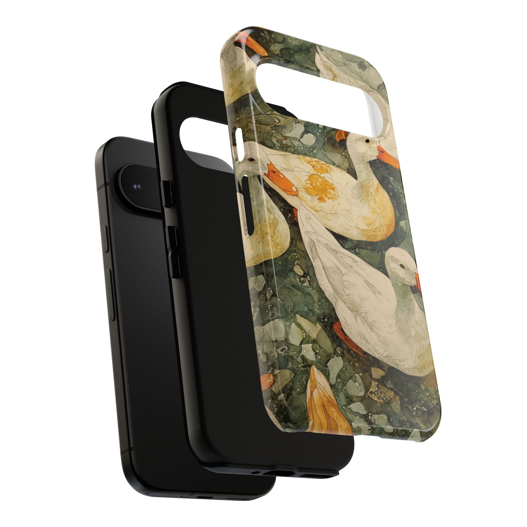 Duck-Themed Phone Case, Quirky Phone Cover, Nature Lover Gift