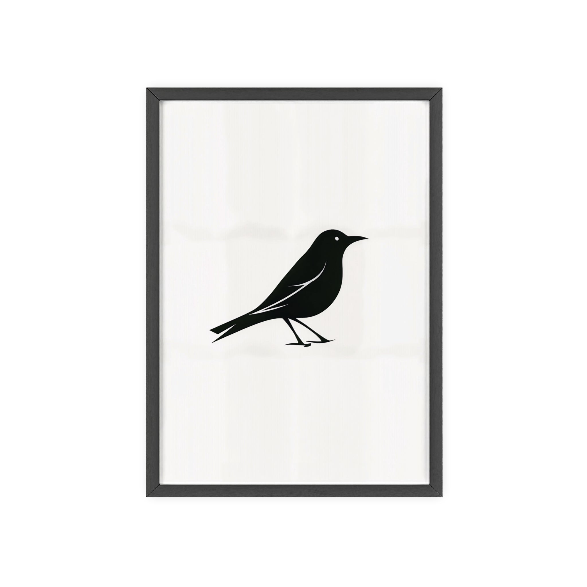 The Oriole Principle: A Study in Minimal Form – Framed Poster