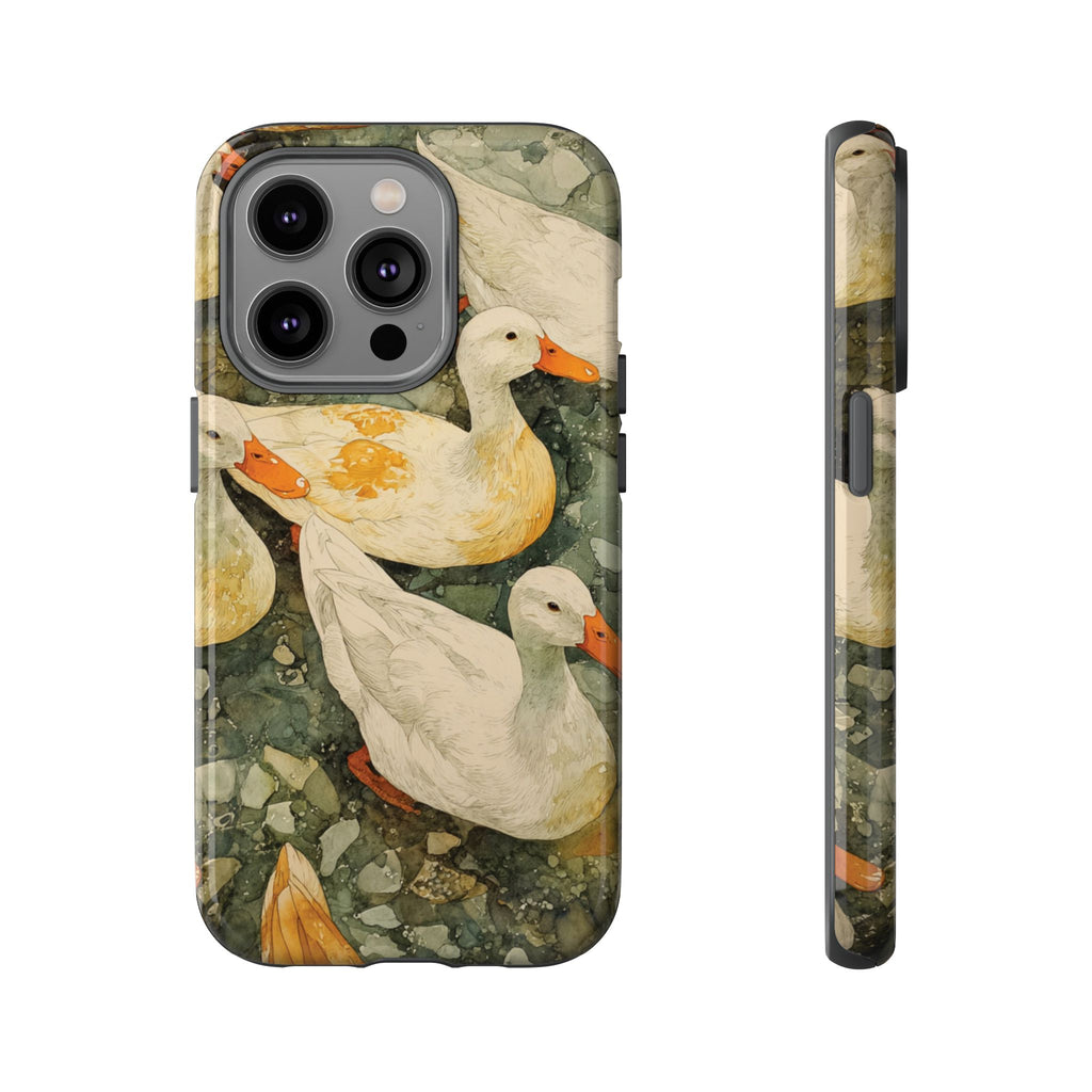 Duck-Themed Phone Case, Quirky Phone Cover, Nature Lover Gift