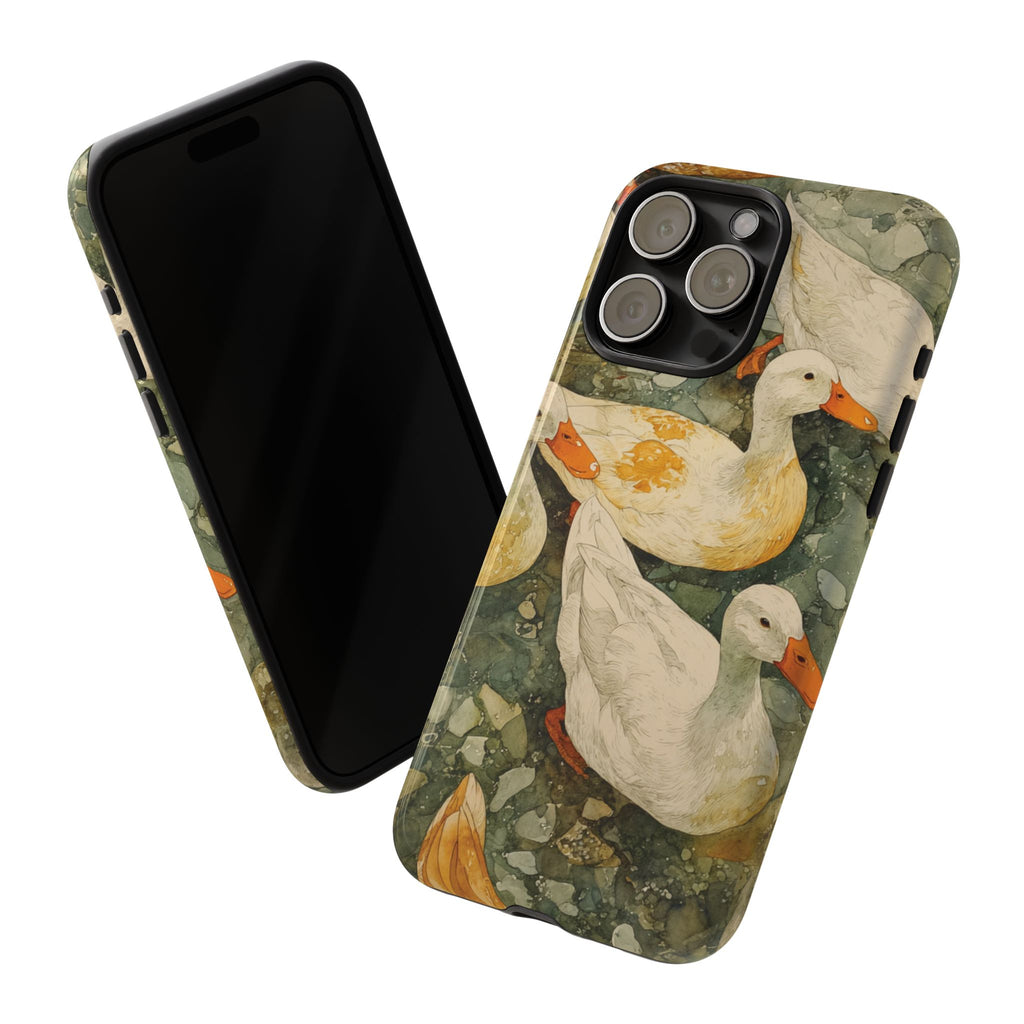 Duck-Themed Phone Case, Quirky Phone Cover, Nature Lover Gift