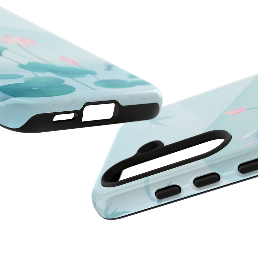 Lotus Pond Phone Case — Serene Floral iPhone Protective Cover