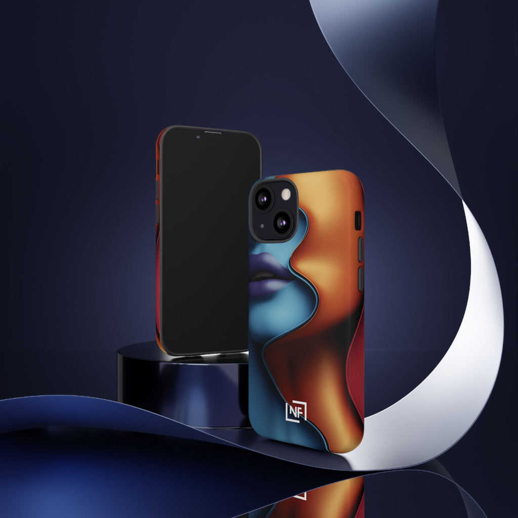 Duality in Motion — Tough Phone Case