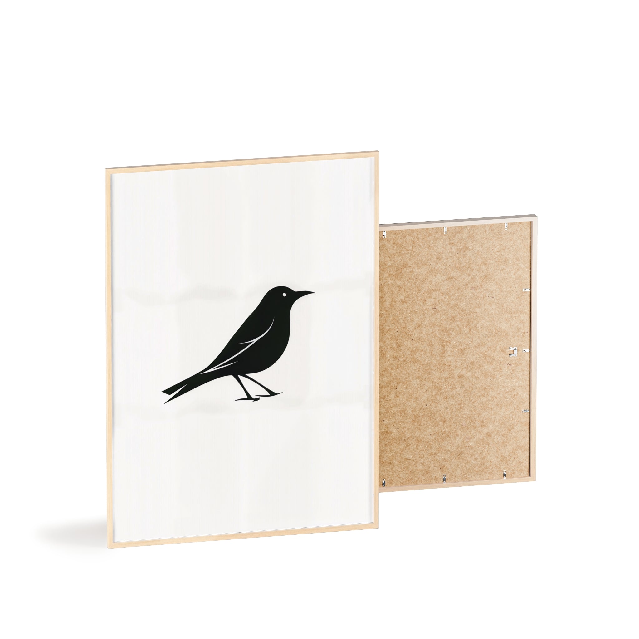 The Oriole Principle: A Study in Minimal Form – Framed Poster