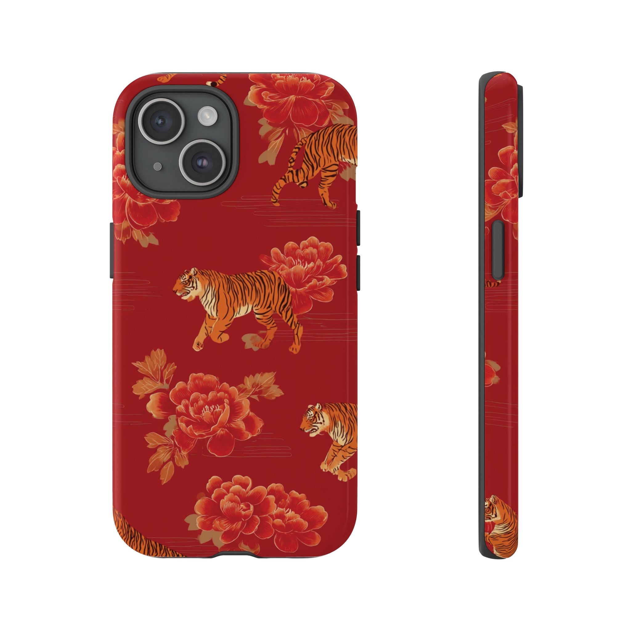 Bold Tiger Phone Case, Wild Animal Lover Gift, Stylish Phone Cover