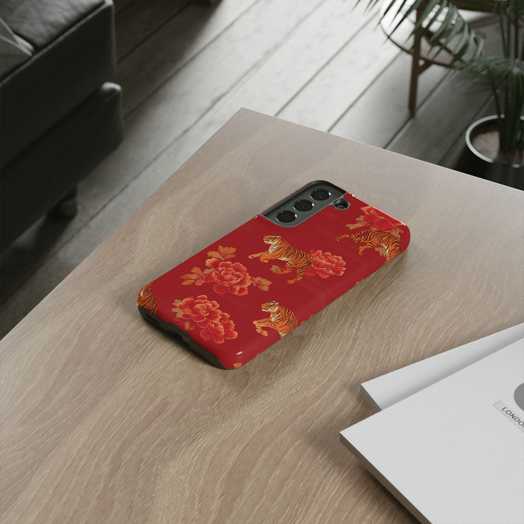 Bold Tiger Phone Case, Wild Animal Lover Gift, Stylish Phone Cover