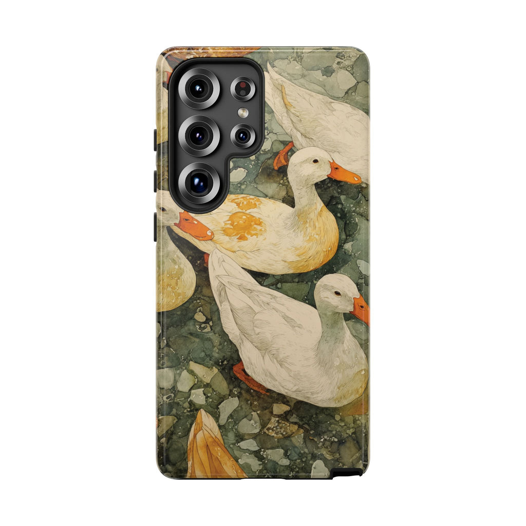Duck-Themed Phone Case, Quirky Phone Cover, Nature Lover Gift