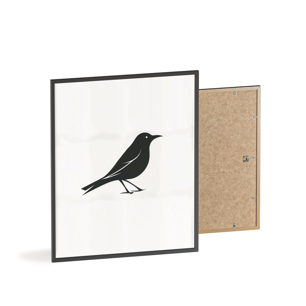 The Oriole Principle: A Study in Minimal Form – Framed Poster