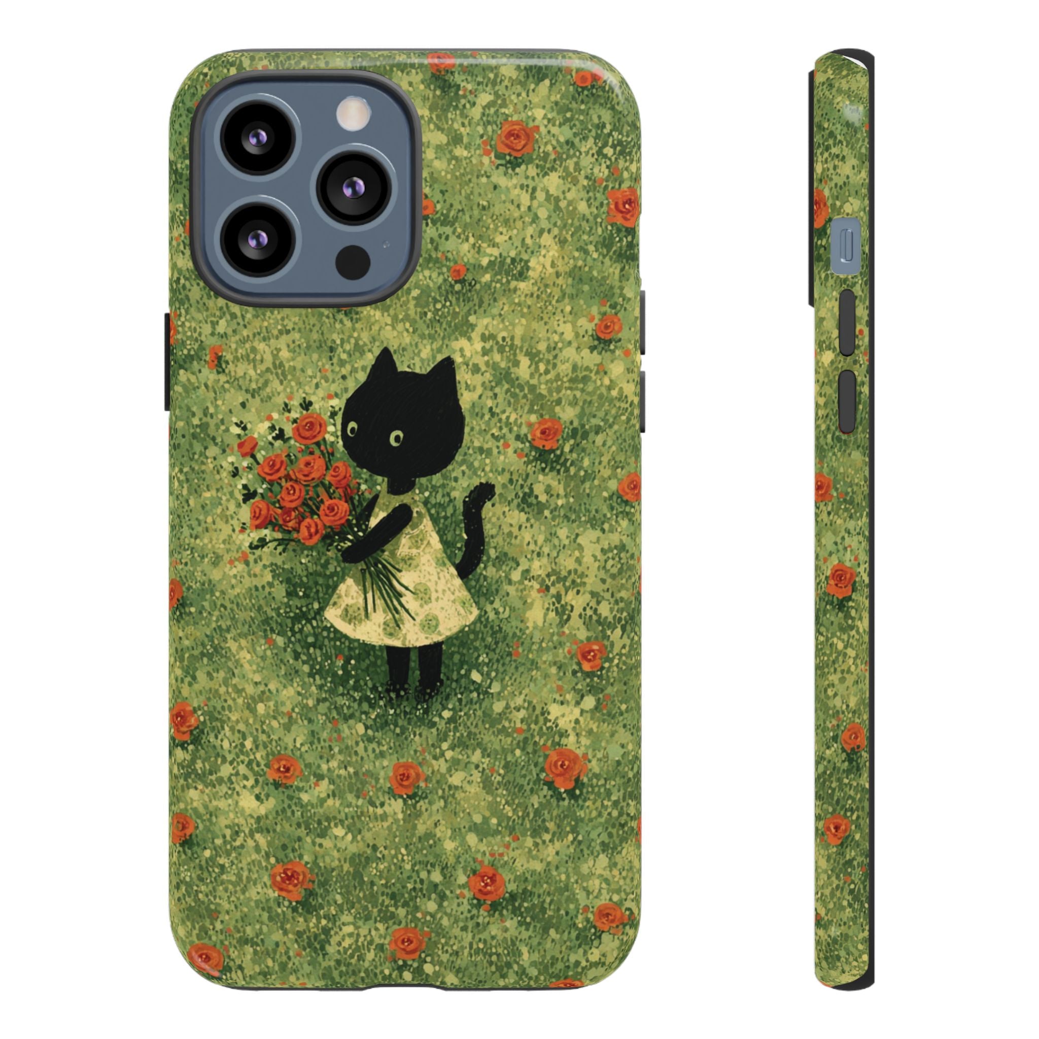 Cute Cat Tough Cases for Cat Lovers, Gifts for Her, Pet Owner Accessories