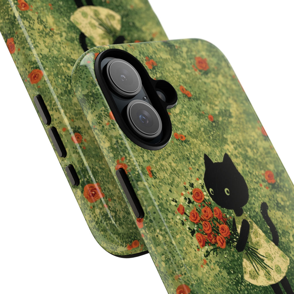 Cute Cat Tough Cases for Cat Lovers, Gifts for Her, Pet Owner Accessories