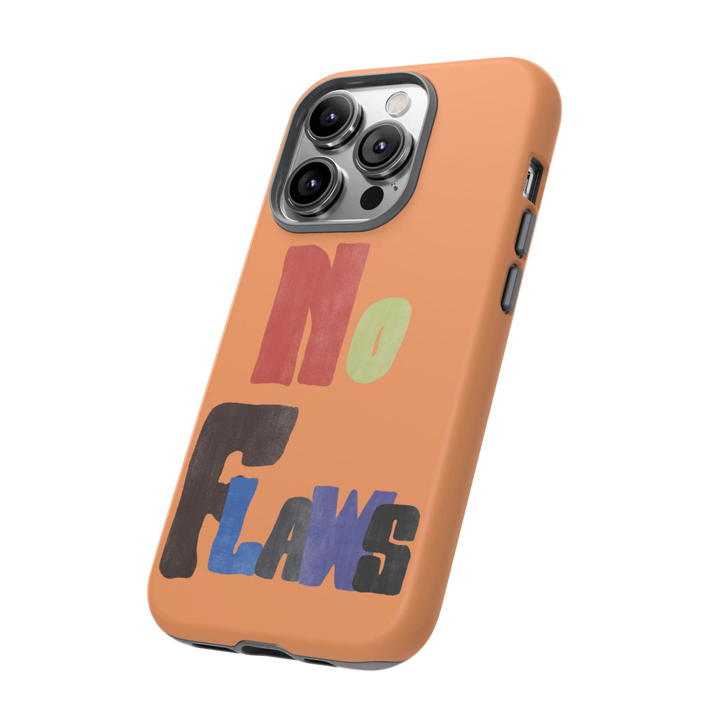 "No Flaws" Retro Hand-Lettered Protective Cover