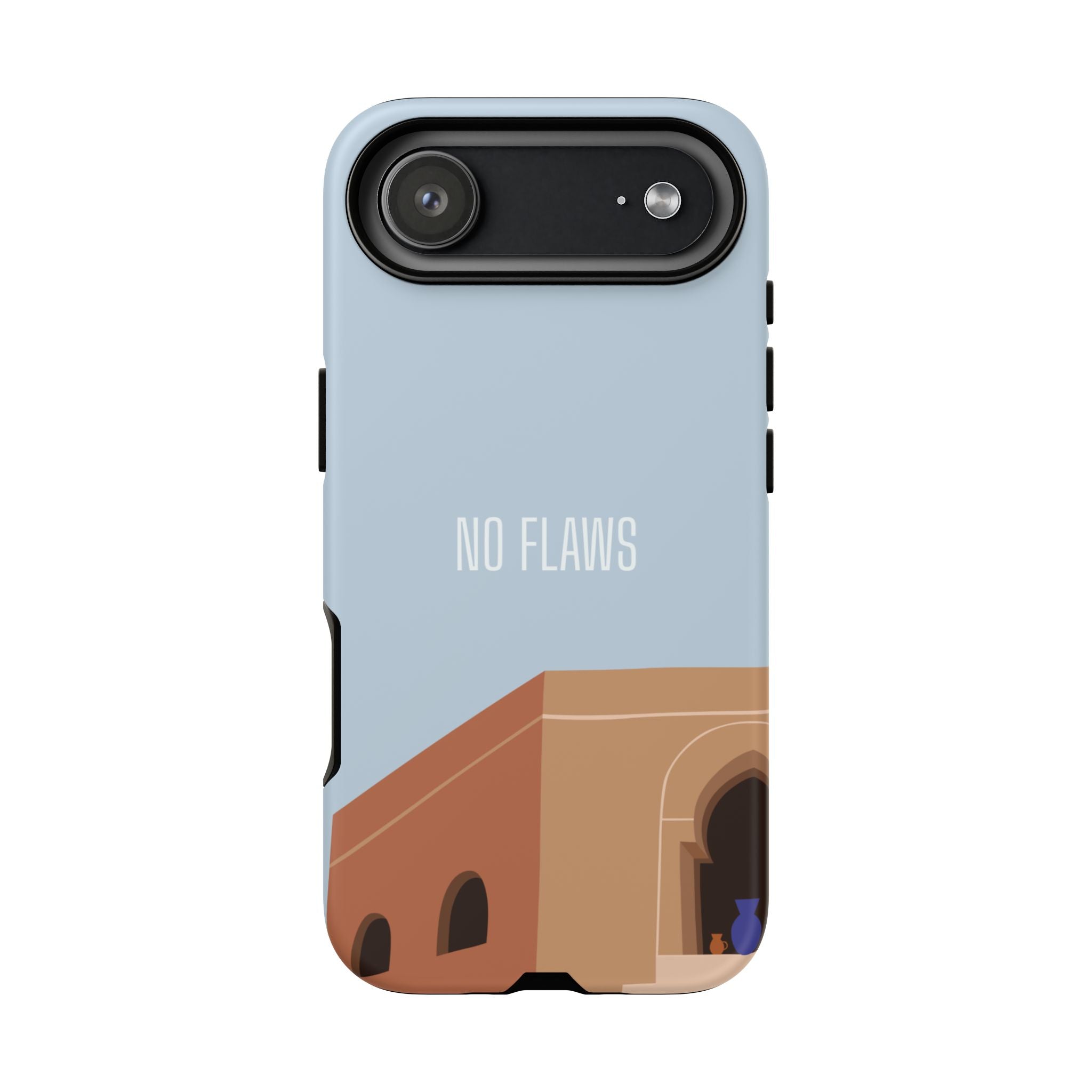 Minimal Desert Illustration “No Flaws” Protective Tough Case