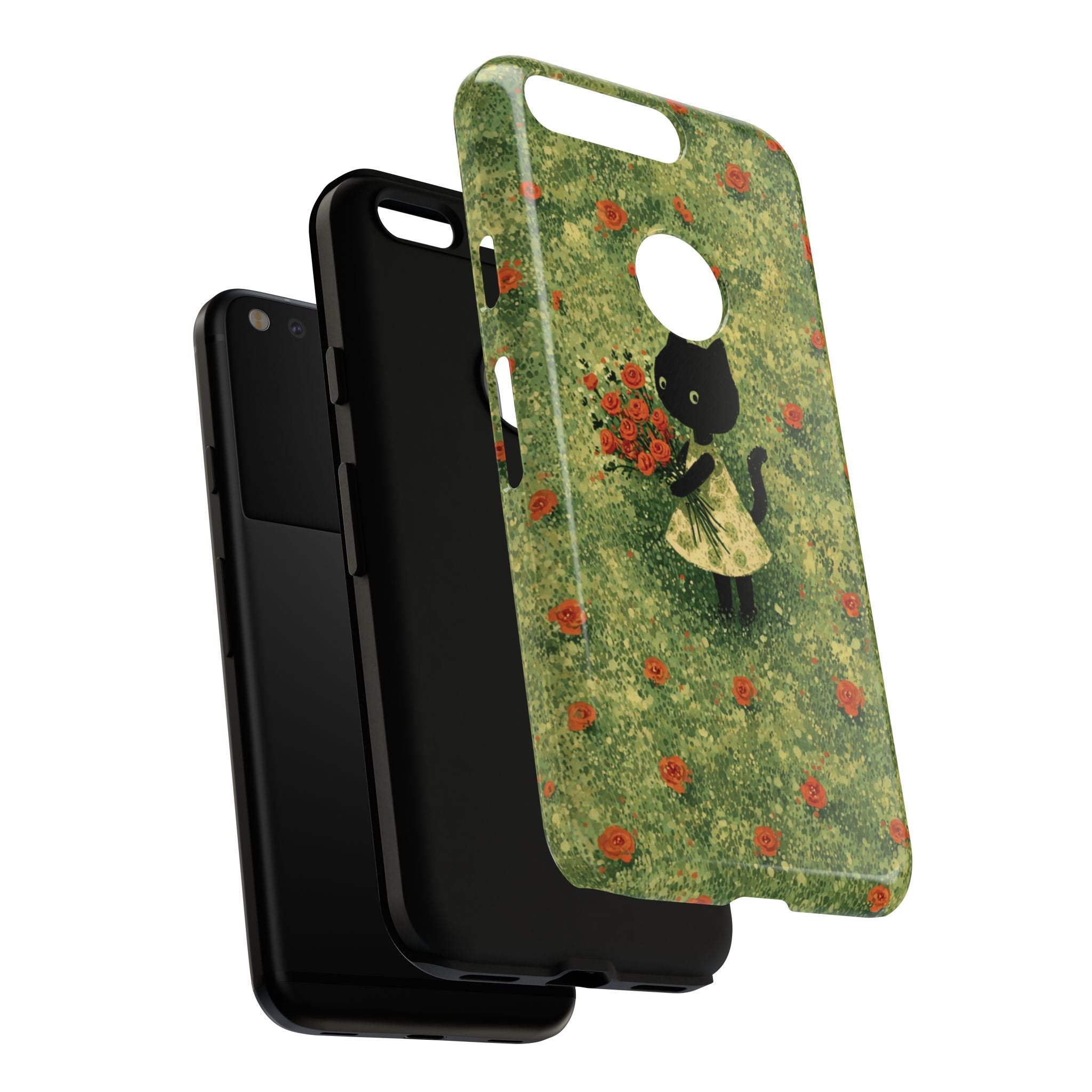 Cute Cat Tough Cases for Cat Lovers, Gifts for Her, Pet Owner Accessories