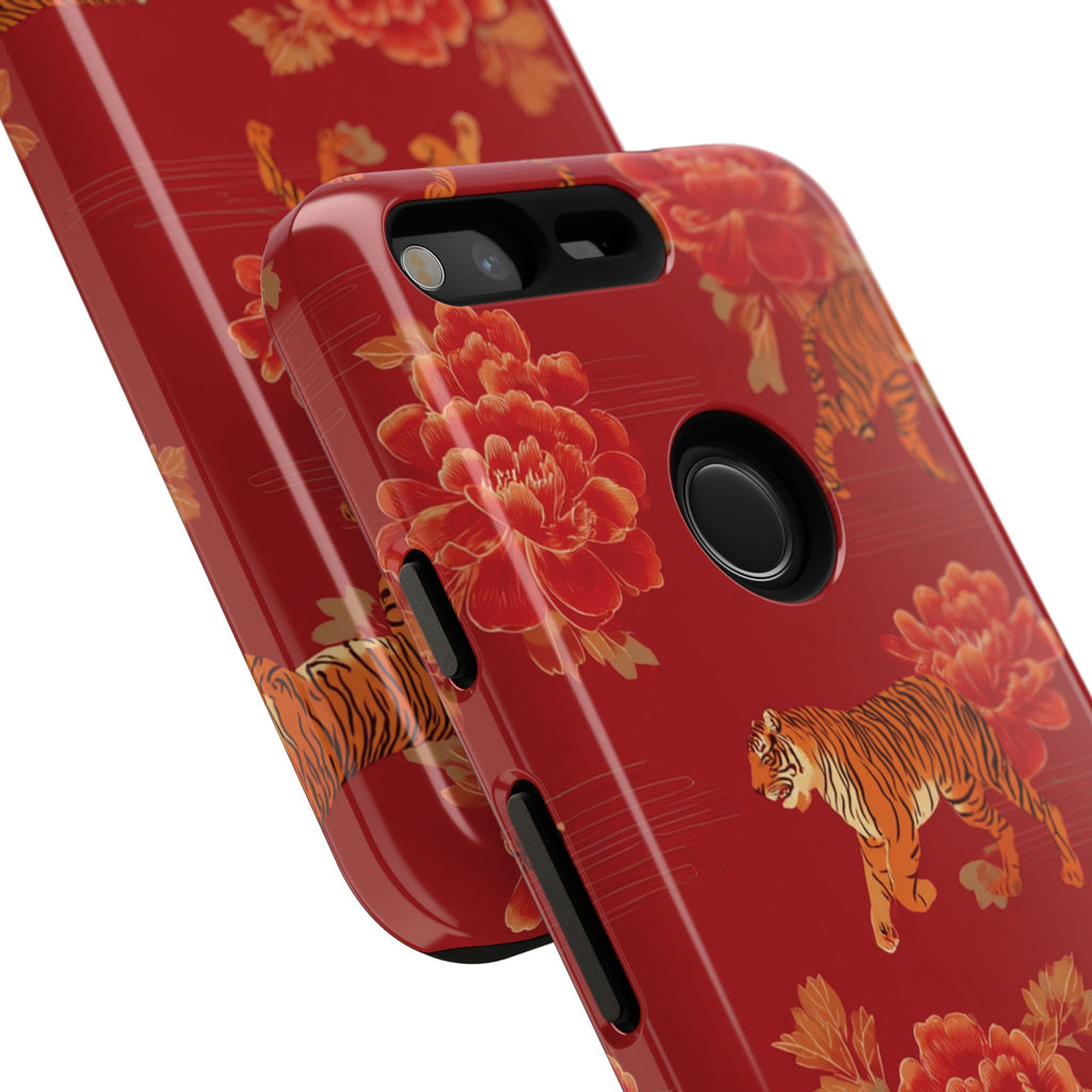 Bold Tiger Phone Case, Wild Animal Lover Gift, Stylish Phone Cover