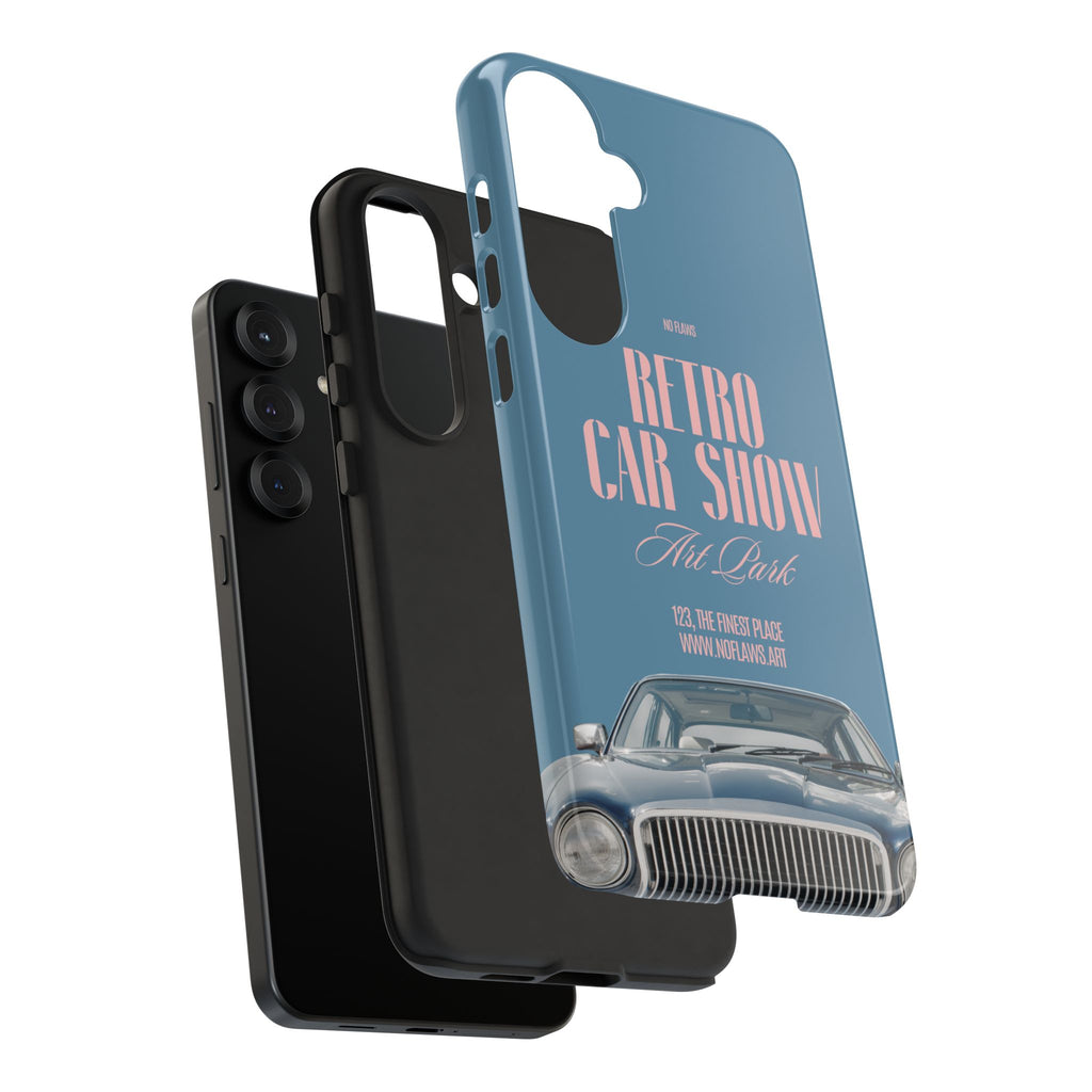Retro Car Show Phone Case — Vintage Classic Auto Design