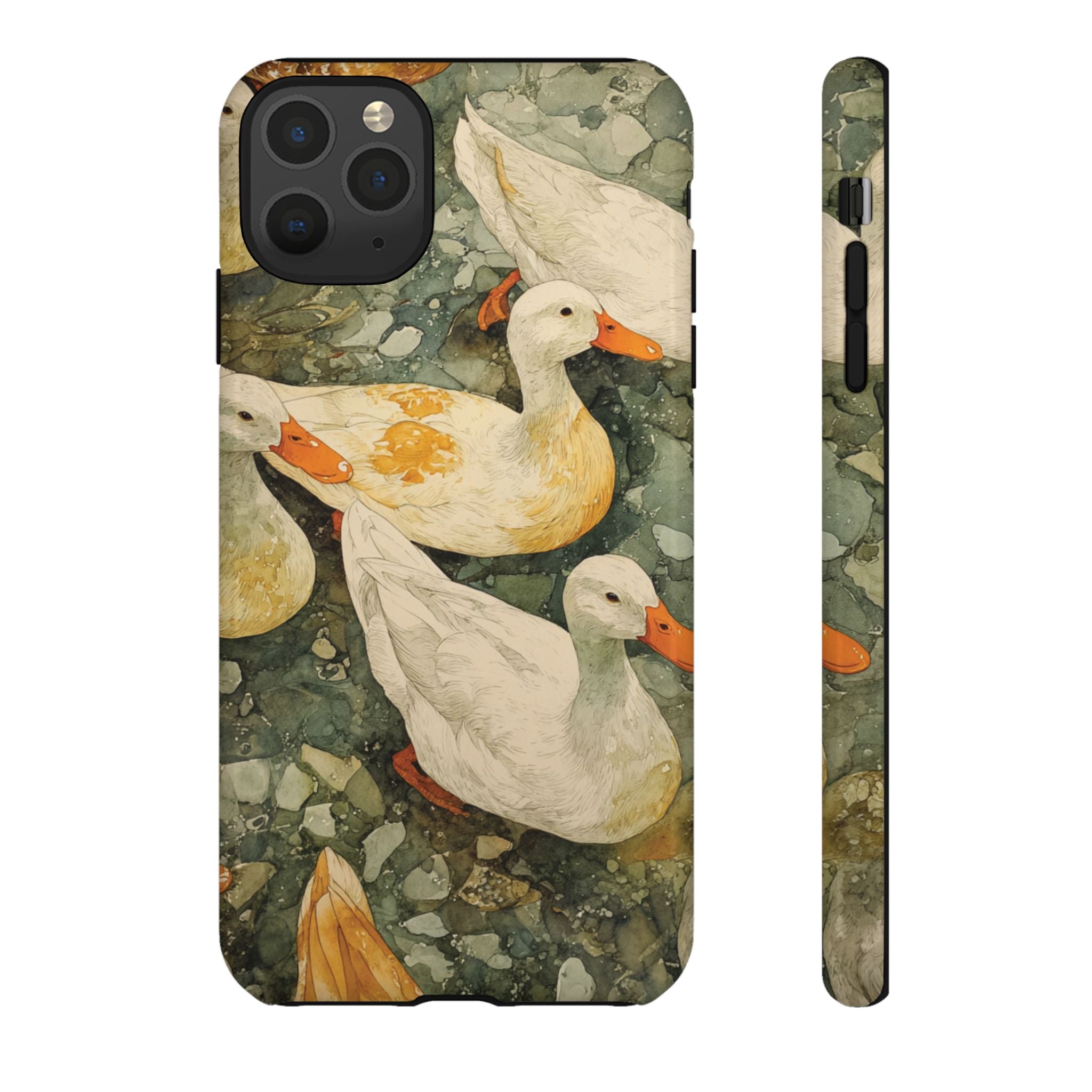 Duck-Themed Phone Case, Quirky Phone Cover, Nature Lover Gift