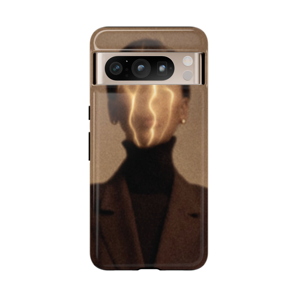 Stylish Phone Case with Artistic Design, Fashion Tech Accessory, Tough Cases