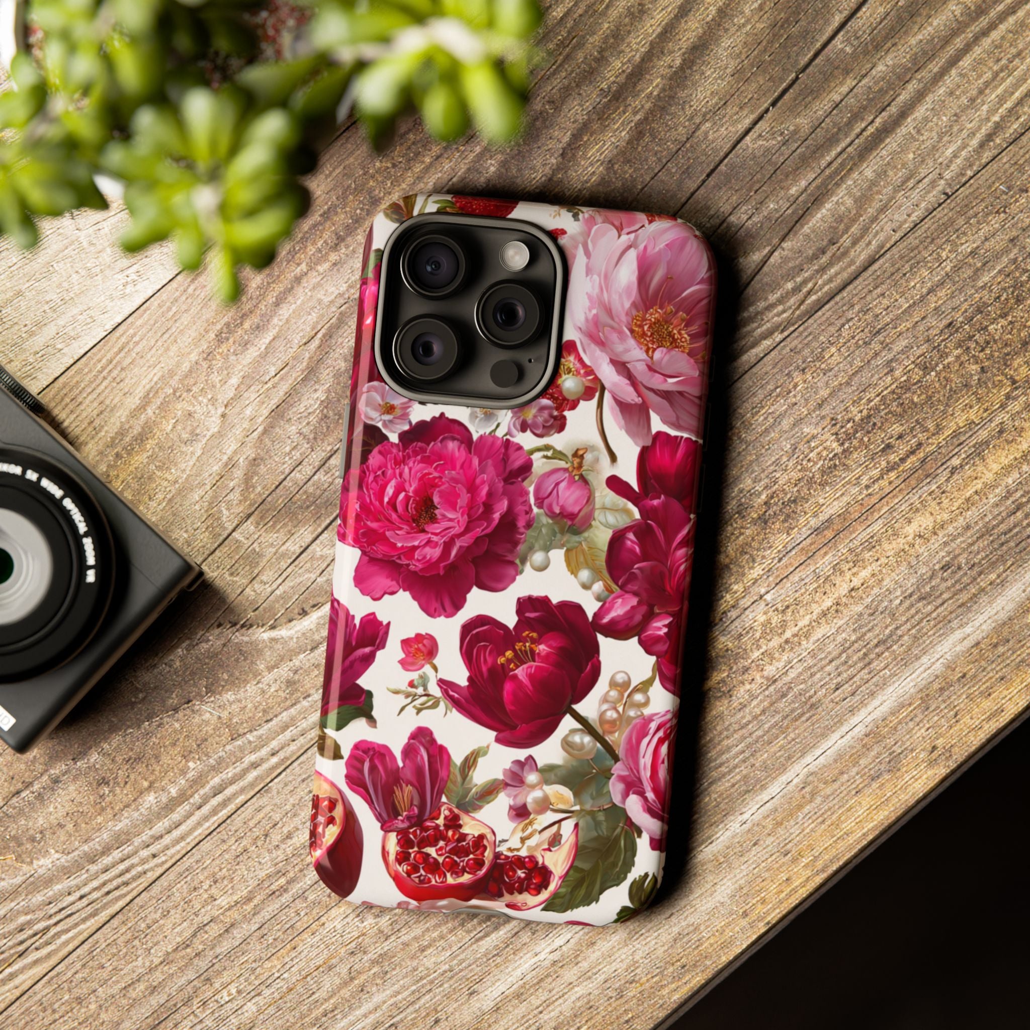 Floral Phone Case, Tough Floral Case, Flower Design