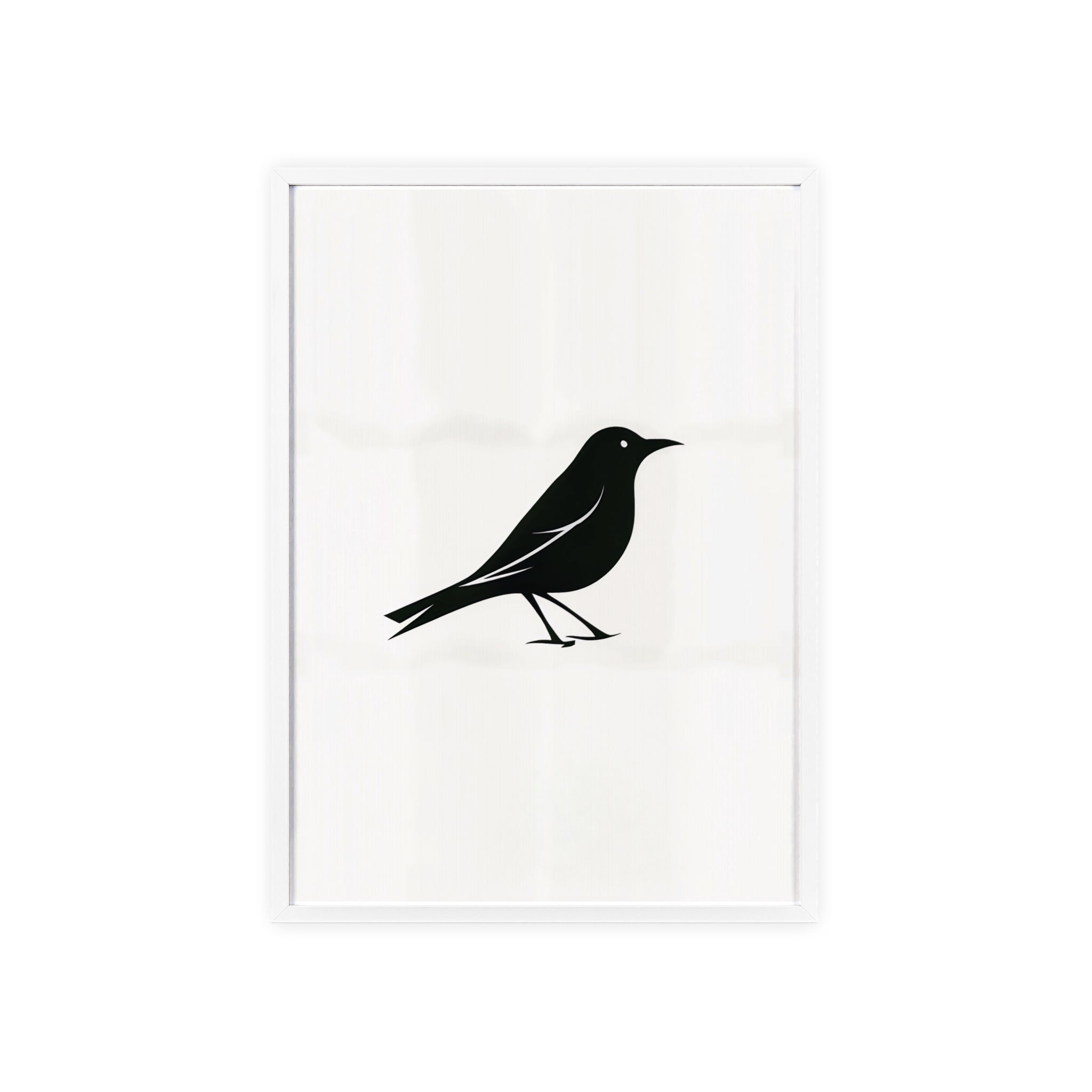 The Oriole Principle: A Study in Minimal Form – Framed Poster