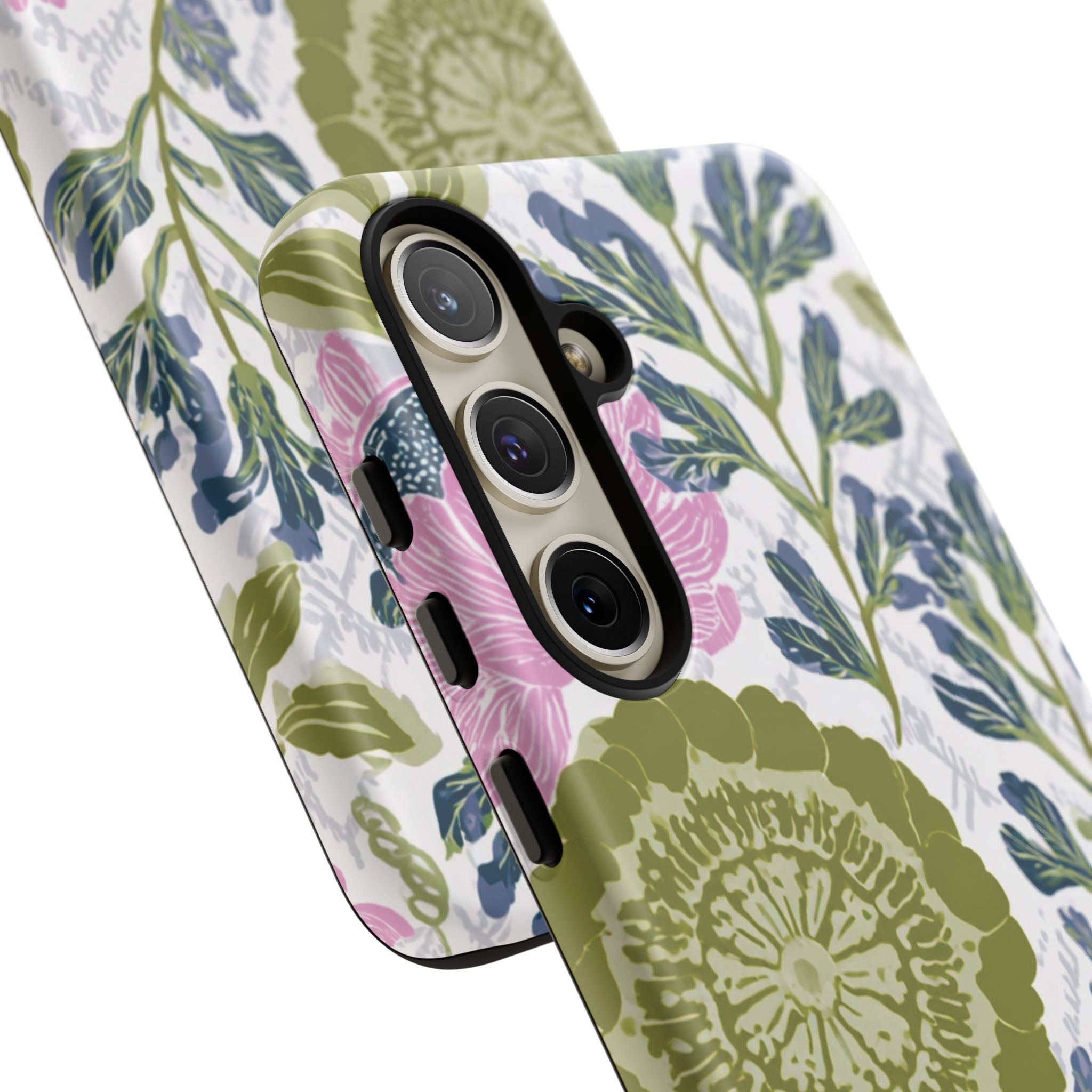 Floral Phone Case, Tough Cases with Elegant Design, Stylish Phone Accessories