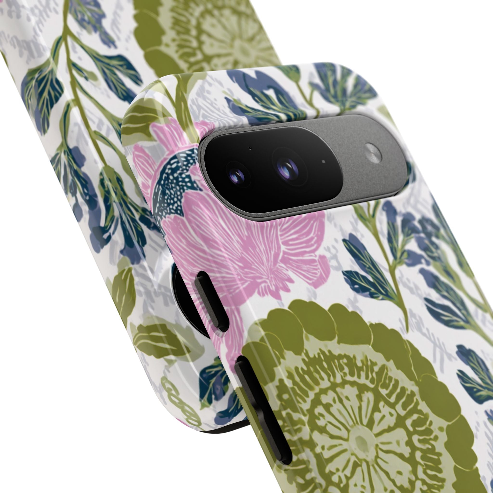 Floral Phone Case, Tough Cases with Elegant Design, Stylish Phone Accessories