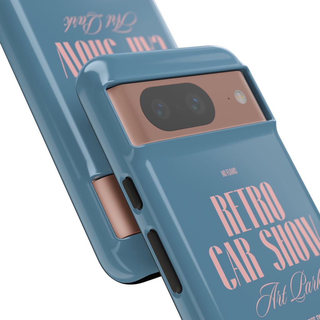 Retro Car Show Phone Case — Vintage Classic Auto Design