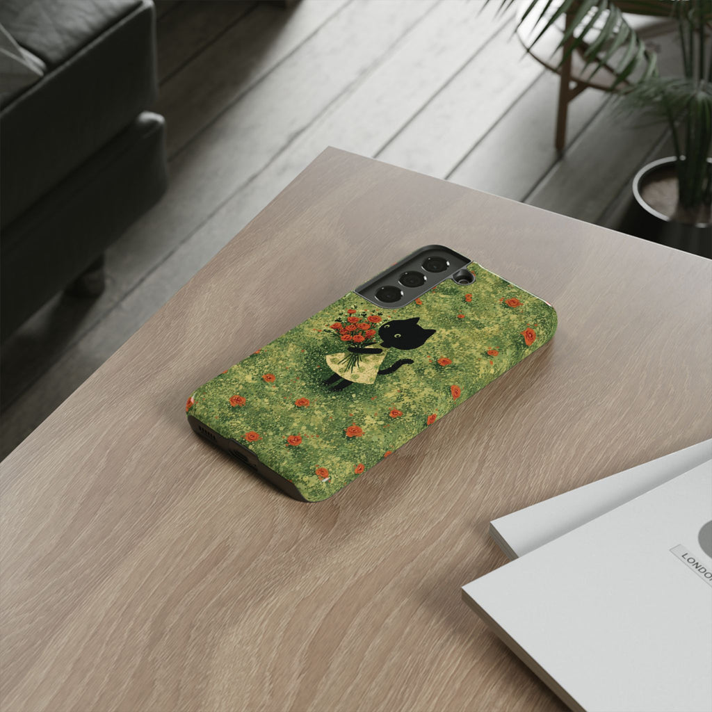 Cute Cat Tough Cases for Cat Lovers, Gifts for Her, Pet Owner Accessories