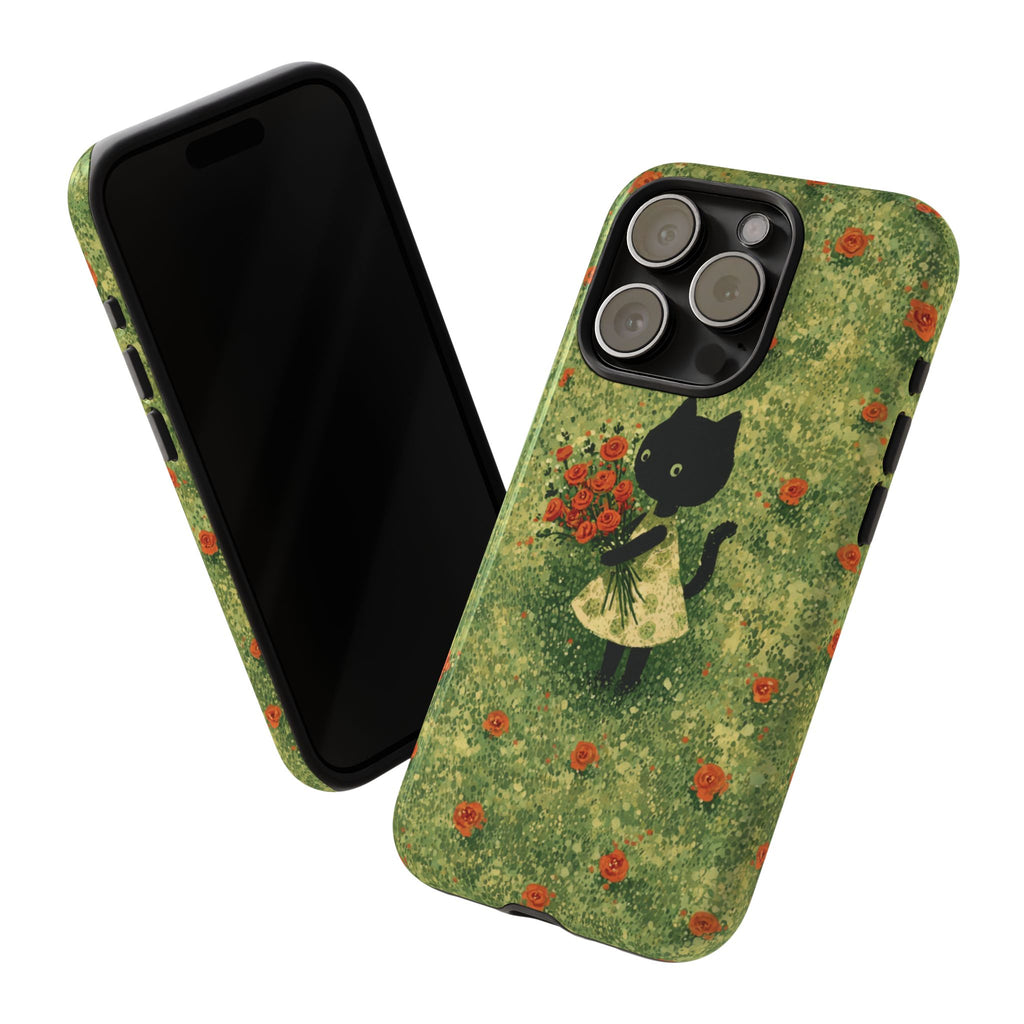 Cute Cat Tough Cases for Cat Lovers, Gifts for Her, Pet Owner Accessories