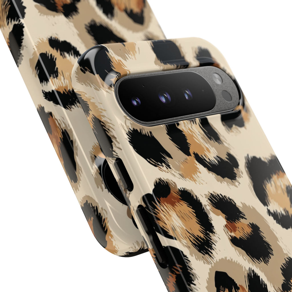 Stylish Leopard Print Phone Case, Animal Print, Tough Case, Gift for Her