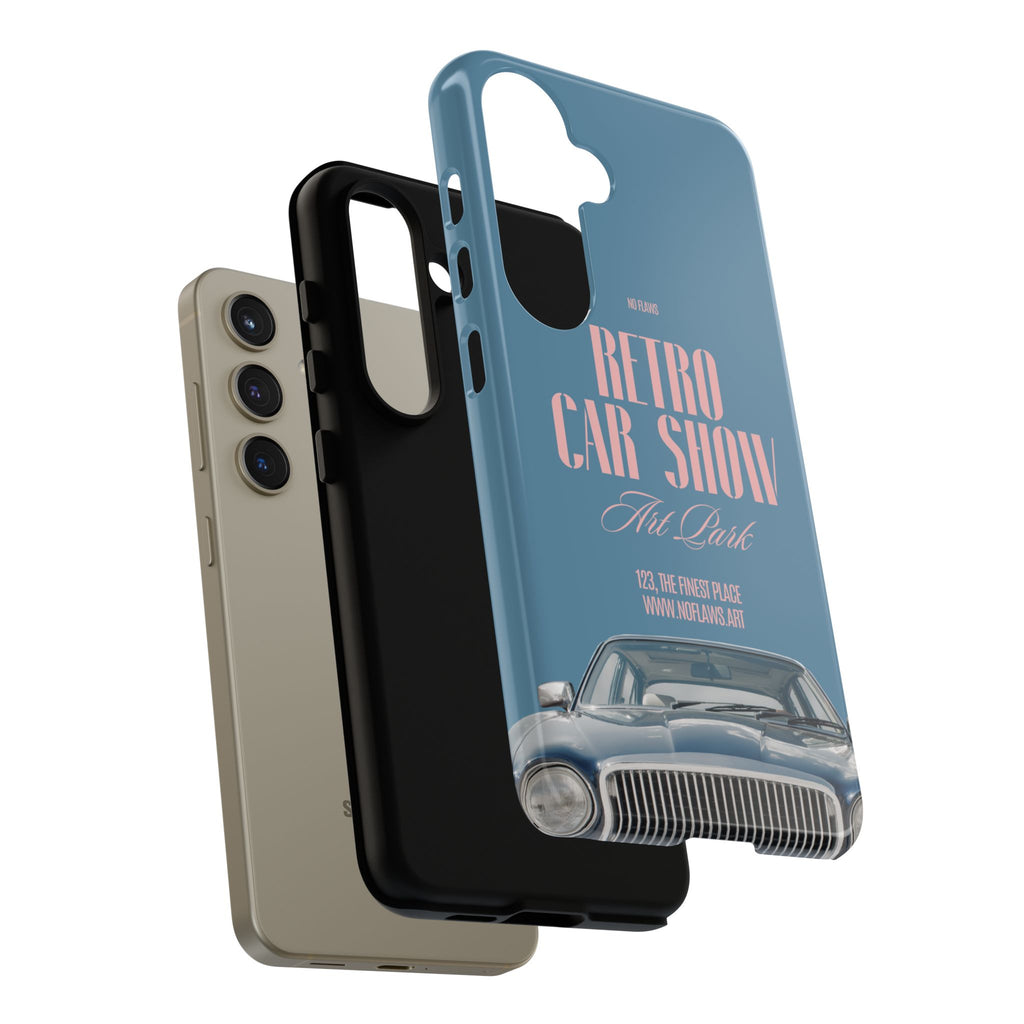 Retro Car Show Phone Case — Vintage Classic Auto Design