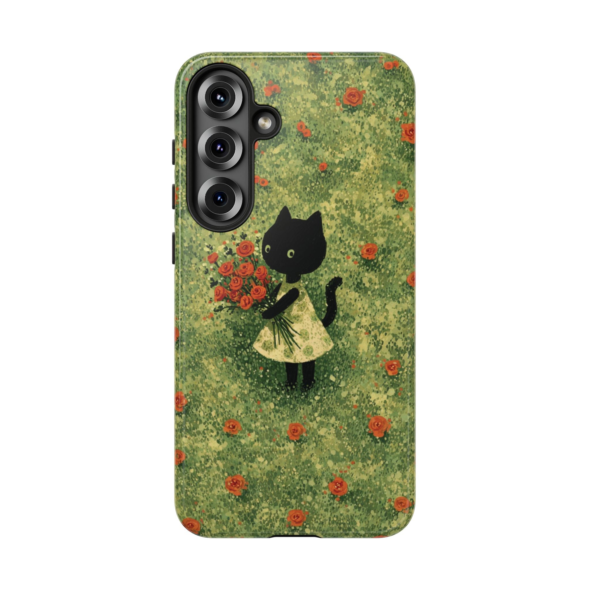 Cute Cat Tough Cases for Cat Lovers, Gifts for Her, Pet Owner Accessories
