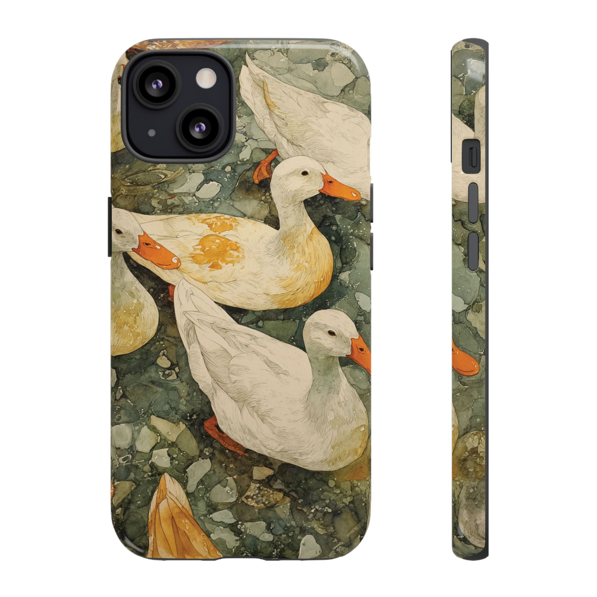 Duck-Themed Phone Case, Quirky Phone Cover, Nature Lover Gift