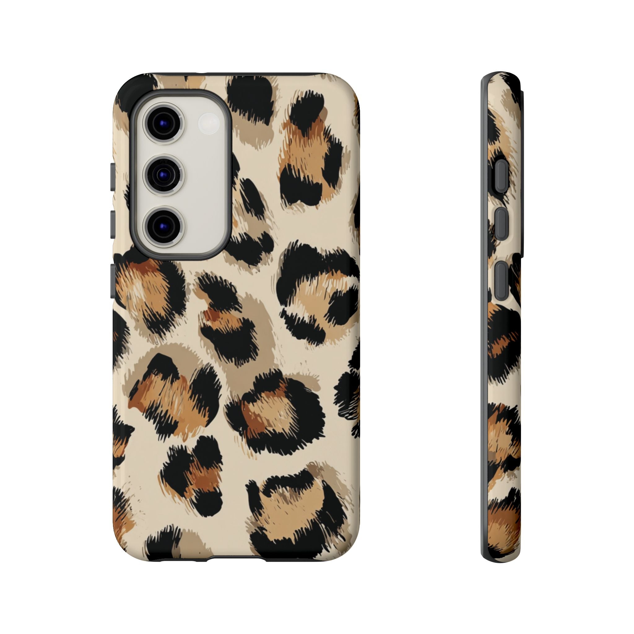 Stylish Leopard Print Phone Case, Animal Print, Tough Case, Gift for Her