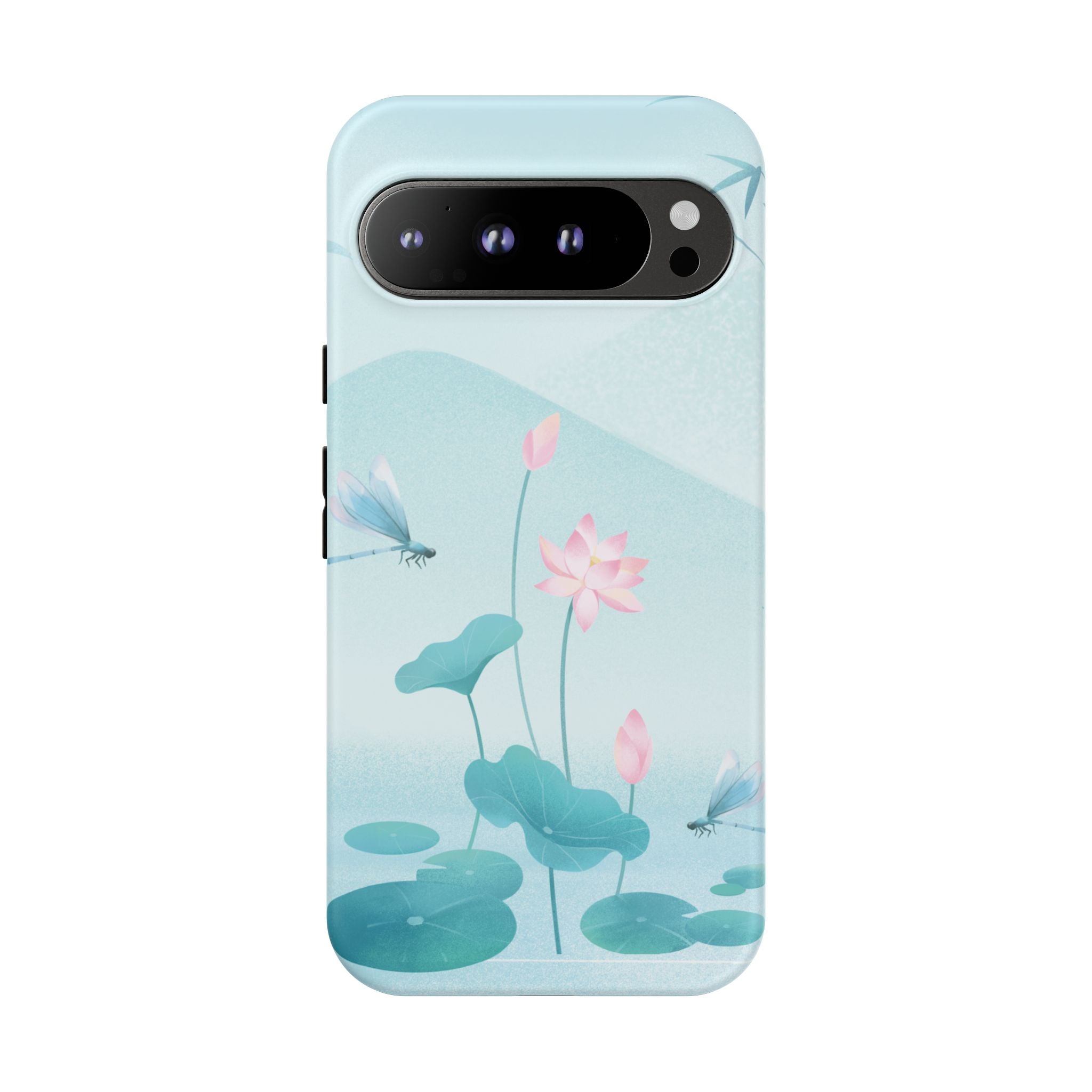 Lotus Pond Phone Case — Serene Floral iPhone Protective Cover