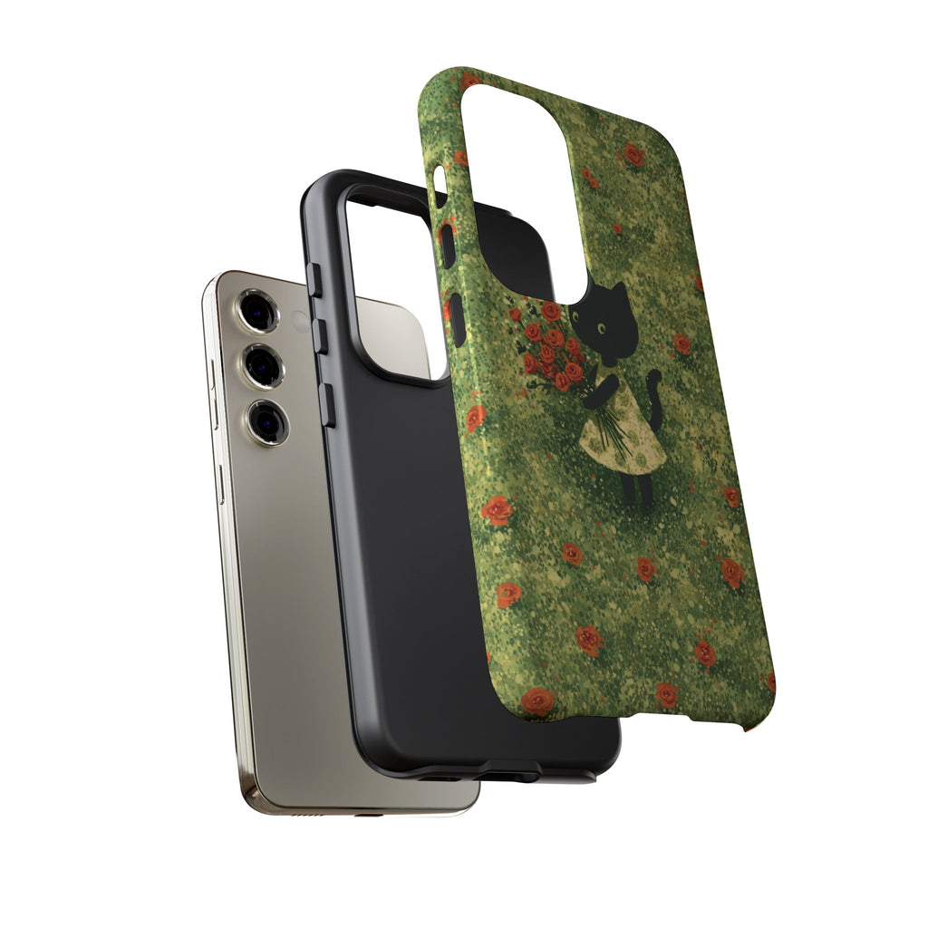 Cute Cat Tough Cases for Cat Lovers, Gifts for Her, Pet Owner Accessories