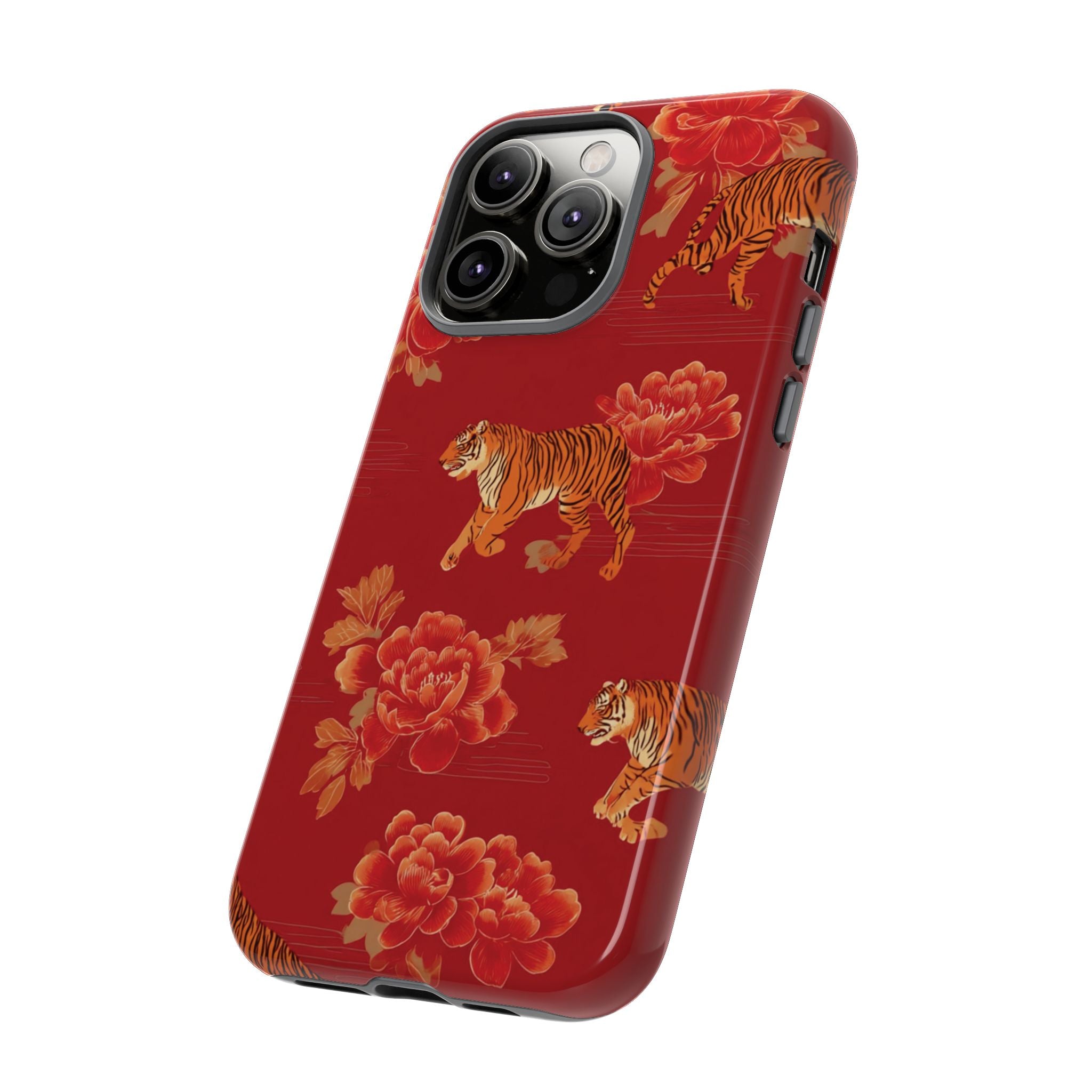 Bold Tiger Phone Case, Wild Animal Lover Gift, Stylish Phone Cover