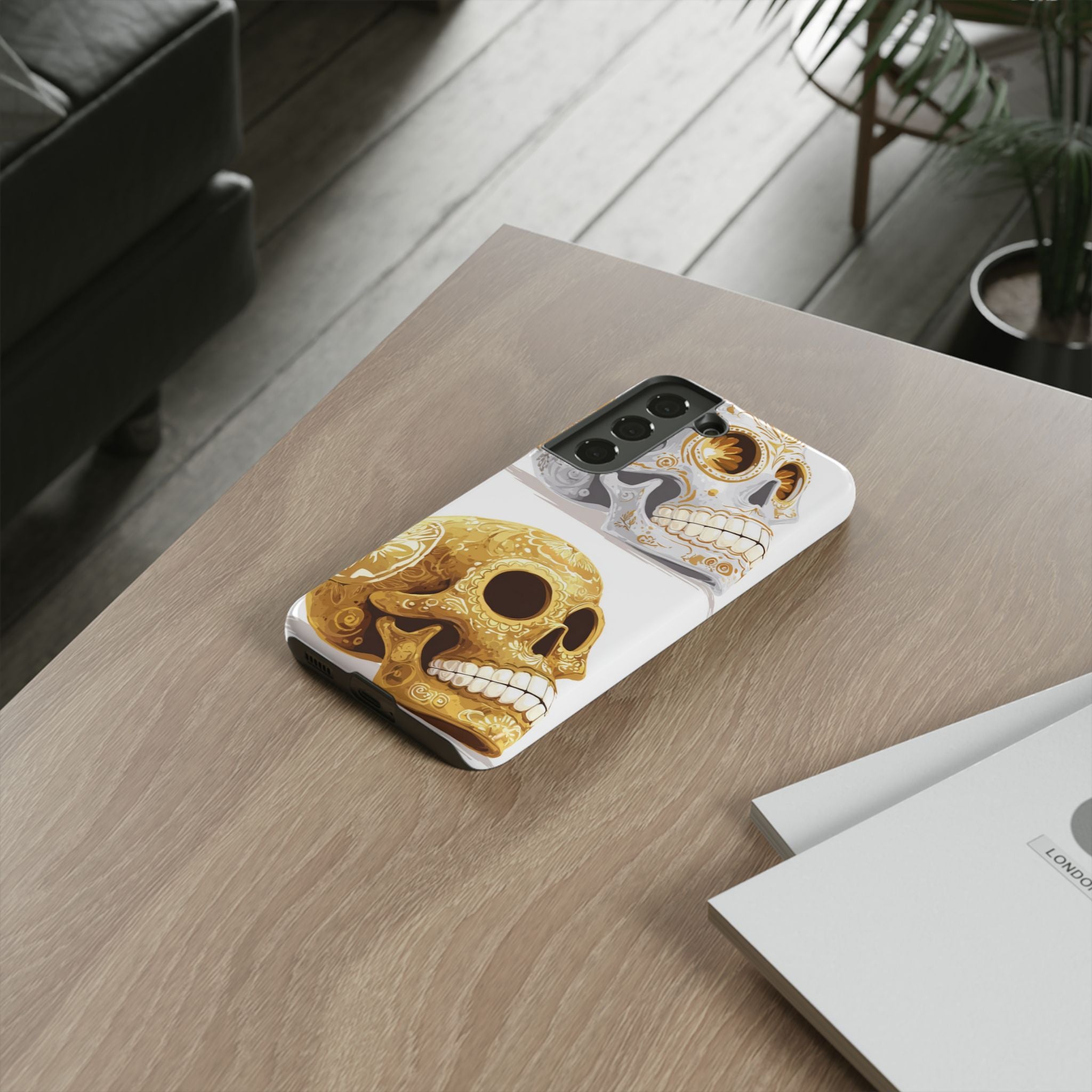Colorful Skull Candy Phone Case