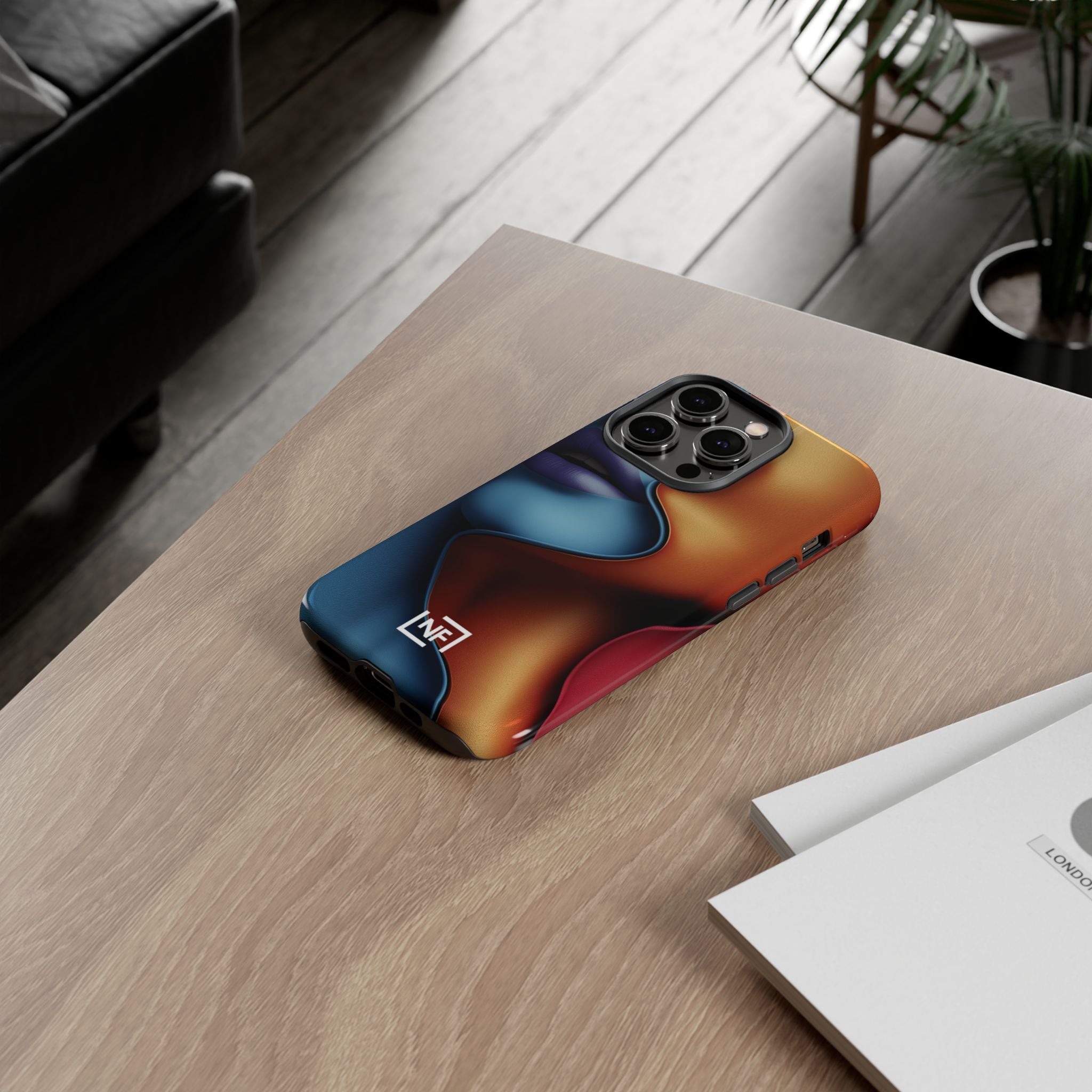 Duality in Motion — Tough Phone Case